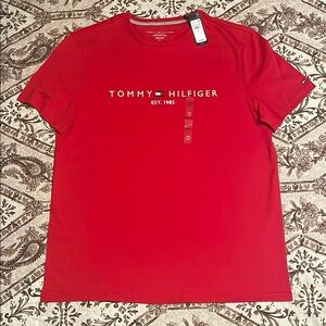 Brand NEW Tommy Hilfiger Red Tshirt Sz M